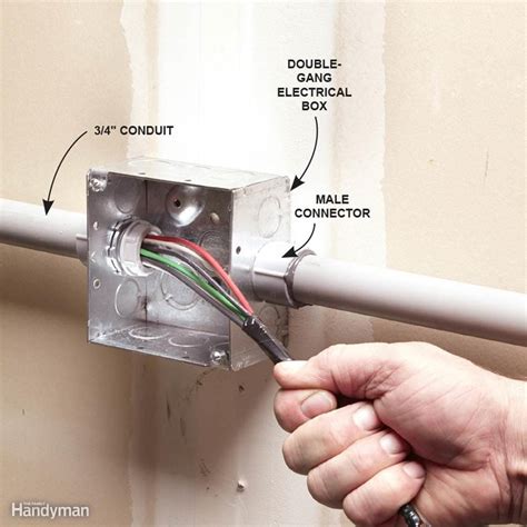 how to connect electrical pvc pipe to box|connecting pvc conduit to electrical.